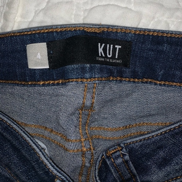 Kut Connie Ankle Skinny Jeans Dark Wash - Picture 6 of 8